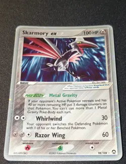 Pokemon EX POWER KEEPERS - #98/108 Skarmory ex - ENG - Near Mint+ - No Reserve!! - Image 3