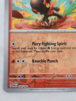 Charcadet 026 Paradox Rift Reverse Holo Pokemon TCG - Image 3