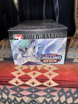 Pokemon SWSH6 Chilling Reign Build & Battle Display Box 10 Kits SEALED!! - Image 1