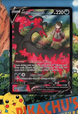 Pokemon TCG Galarian Moltres V TG20/TG30 Swsh10: Astral Radiance NM/M - Image 1