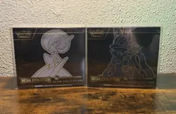 Pokemon Center Mega Evolution ETB Elite Trainer Box Lucario & Gardevoir Set of 2 - Image 1
