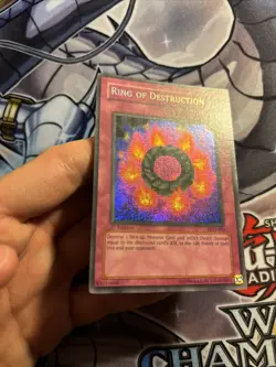 Yu-Gi-Oh TCG Ring of Destruction Pharaonic Guardian PGD-000 1st Ed VLP (CG) - Image 2