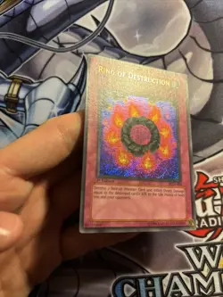 Yu-Gi-Oh TCG Ring of Destruction Pharaonic Guardian PGD-000 1st Ed VLP (CG) - Image 3