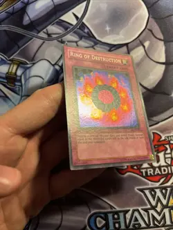 Yu-Gi-Oh TCG Ring of Destruction Pharaonic Guardian PGD-000 1st Ed VLP (CG) - Image 4