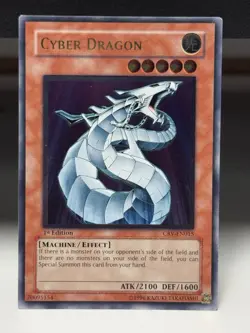 Cyber Dragon (UTR) CRV-EN015 Cybernetic Revolution 1st Edition Ultimate Rare #4 - Image 1