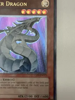 Cyber Dragon (UTR) CRV-EN015 Cybernetic Revolution 1st Edition Ultimate Rare #4 - Image 3