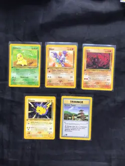 Pokemon Cards: Neo Genesis 10 Card 1st Edition Non-Holo Lot - Image 3