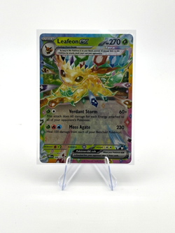 Leafeon EX 006/131 NM Pokemon TCG Prismatic Evolutions Card - Image 1
