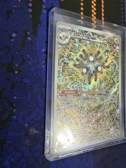 Pokemon TCG Magneton 159 Scarlet & Violet Promo Card Holo NM Condition - Image 3