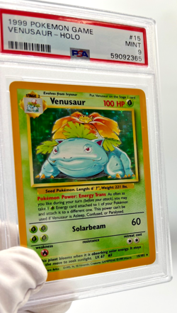 Pokemon Cards - PSA 9 Venusaur 15/102 - Base Set Holo - MINT - PSA9 - Image 3