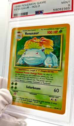 Pokemon Cards - PSA 9 Venusaur 15/102 - Base Set Holo - MINT - PSA9 - Image 5