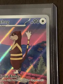 Pokemon TCG Watchog 153/086 White Flare Illustration Rare Card NM/M Condition - Image 4
