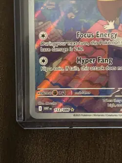 Pokemon TCG Watchog 153/086 White Flare Illustration Rare Card NM/M Condition - Image 5