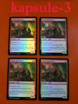 4x Tuktuk Rubblefort | FOIL | Zendikar Rising | MTG Magic Cards - Image 1
