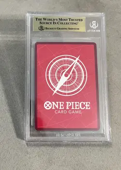Perona Alt Art L Wings of the Captain Op-06 One Piece Card BGS 10 - Image 2
