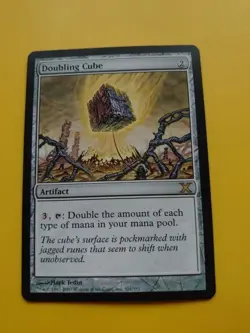 Doubling Cube. Tenth Edition Artifact rare. Magic the Gathering Card. - Image 2