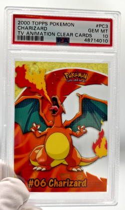 Pokemon Cards - PSA 10 Charizard 06 PC3 - Topps Clear Cards - GEM MT - PSA10 - Image 4
