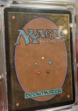 Anime Girl RANMA Hand Painted Altered Art Mountain MTG Land Card - Image 3