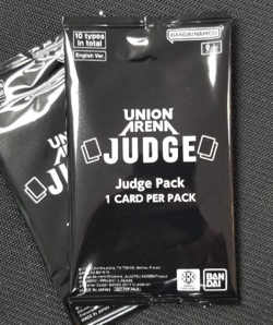 Union Arena TCG Judge Card Pack Sealed Tournament Promo - Image 1