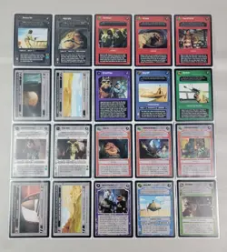 Star Wars CCG - Jabba's Palace Sealed Deck - Complete Set - 20 Cards - NM - Image 1
