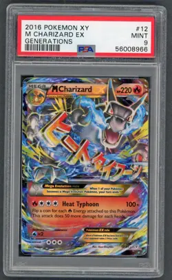 Pokemon Cards - PSA 9 M Charizard EX 12/83 - Generations XY - MINT - PSA9 - Image 1