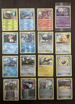 Pokemon Stamped Promo 16 Card Lot NM Rare Comic Con, Pokemon Center, Gamestop... - Image 1