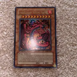 SOI-EN001 Uria, Lord Of Searing Flames Ultra Rare 1st Edition NM Yugioh Card wow - Image 1
