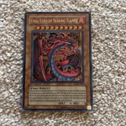 SOI-EN001 Uria, Lord Of Searing Flames Ultra Rare 1st Edition NM Yugioh Card wow - Image 2