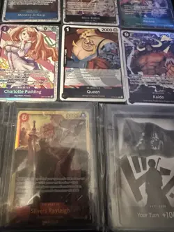 One Piece Card Game Lot of 15 Cards OP-06 OP-08 OP-10 SR - Image 3