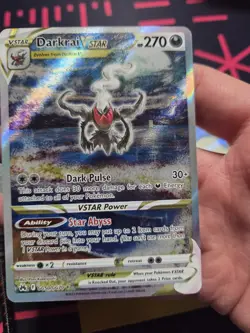 Darkrai VSTAR Crown Zenith: Galarian Gallery Ultra Rare Holo Card GG50/GG70 - Image 5