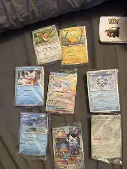 Pokemon Holiday Calendar 2025 Promo Cards Complete Set - Image 1