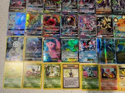+50 Pokemon Trading Cards Including Vmax, V, GX, EX, 2nd Edition And More - Image 2