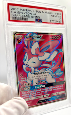 Pokemon Cards - PSA 10 Sylveon GX 140/145 - Guardians Rising - GEM MT - PSA10 - Image 3