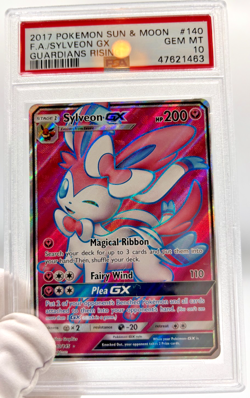 Pokemon Cards - PSA 10 Sylveon GX 140/145 - Guardians Rising - GEM MT - PSA10 - Image 4