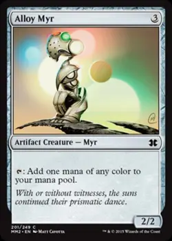 Alloy Myr - Light Play MTG Modern Masters 2015 - Image 1