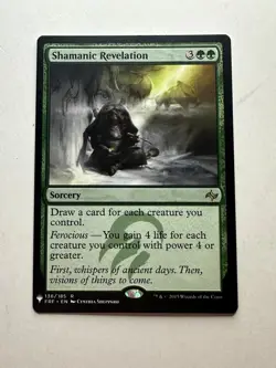 Shamanic Revelation NM Fate Reforged Magic The Gathering Mtg Near Mint Sorcery - Image 1