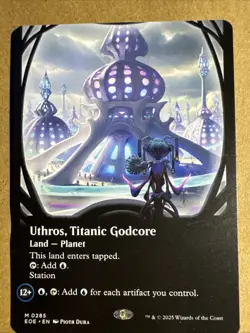 Uthros, Titanic Godcore (Borderless) Edge of Eternities Regular - Image 1