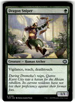 Dragon Sniper Tarkir: Dragonstorm Regular MTG - Image 1
