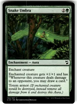 Snake Umbra Commander 2018 Regular MTG - Image 1