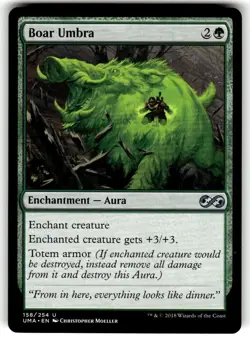 Boar Umbra Ultimate Masters Regular MTG - Image 1
