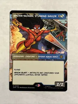 Spider-Woman, Stunning Savior (Borderless) Marvel's Spider-Man Regular - Image 1