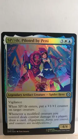 Sp//dr, Piloted by Peni Foil Uncommon [NM] - MTG SPM - Image 1