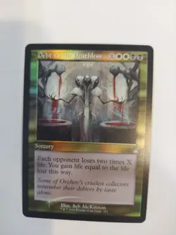 Debt to the Deathless (Retro Frame) Ravnica Remastered Foil - Image 1