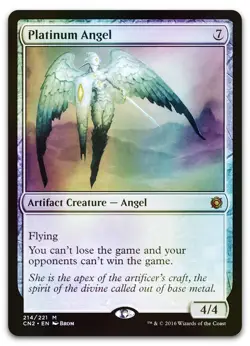 Platinum Angel #214 (Foil) (NM) Conspiracy Take the Crown CN2 Magic MTG - Image 1