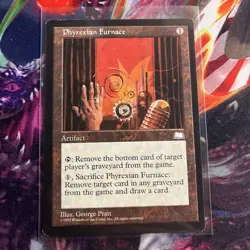 Magic the gathering Phyrexian Furnace ( Excellent condition) mtg weatherlight - Image 1