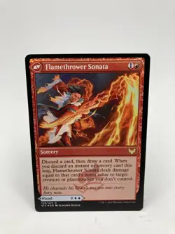 Torrent Sculptor / Flamethrower Sonata NM* FOIL Strixhaven 159 mtg -UnltdCards - Image 2