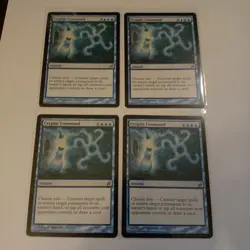 CRYPTIC COMMAND Mirage Instant Vintage MTG from Collection - Image 1
