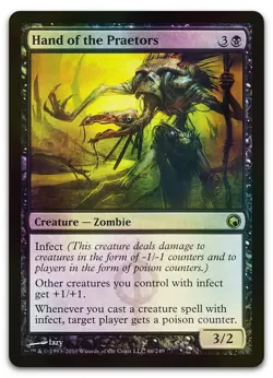 Hand of the Praetors #66 (Foil) (NM) Scars of Mirrodin SOM Magic MTG - Image 1