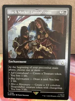 Black Market Connections (Foil Etched) Universes Beyond: Assassin's Creed Foil - Image 1