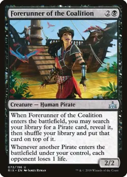 4x Forerunner of the Coalition - NM- Rivals of Ixalan - SPARROW MAGIC - Image 1